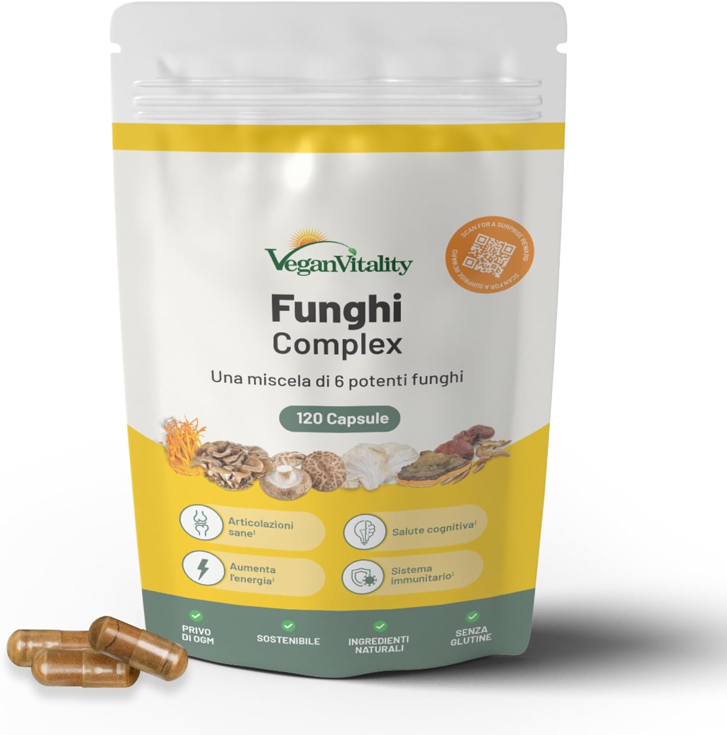 Vegan Vitality Funghi Complex